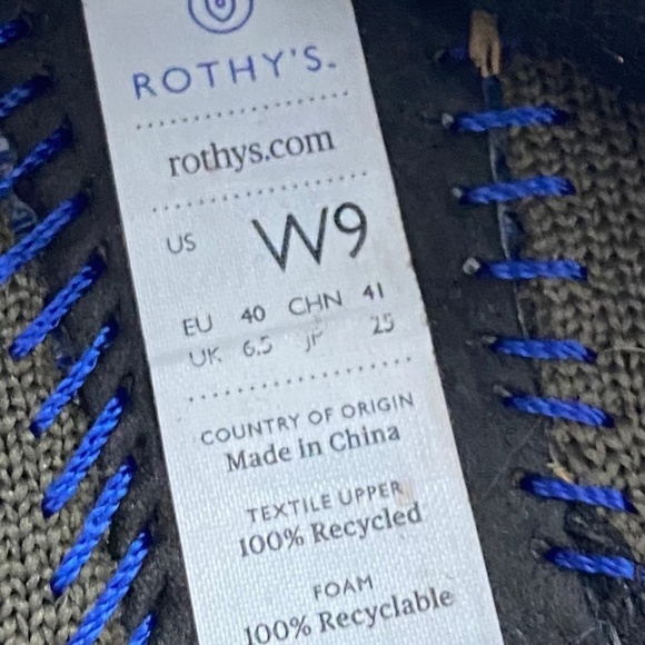 Rothy's Womens 9 Ballet Flats Shoes Walnut Python Tan Black RARE Retired - Picture 8 of 8